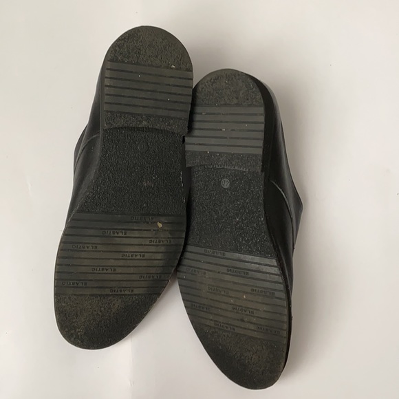 Men’s black leather loafers - Picture 4 of 5